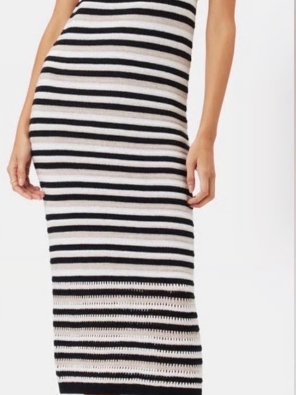 Amour Vert Knit Midi Dress